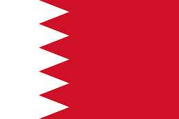Fahne von Bahrain